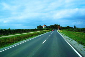 65 Auf dem Weg nach Escherndorf
